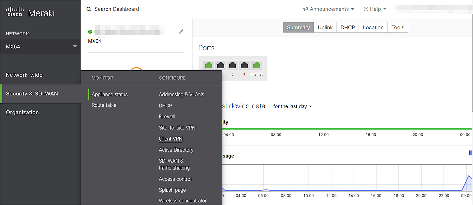 Cisco Meraki L2TP VPN Integration with AuthPoint